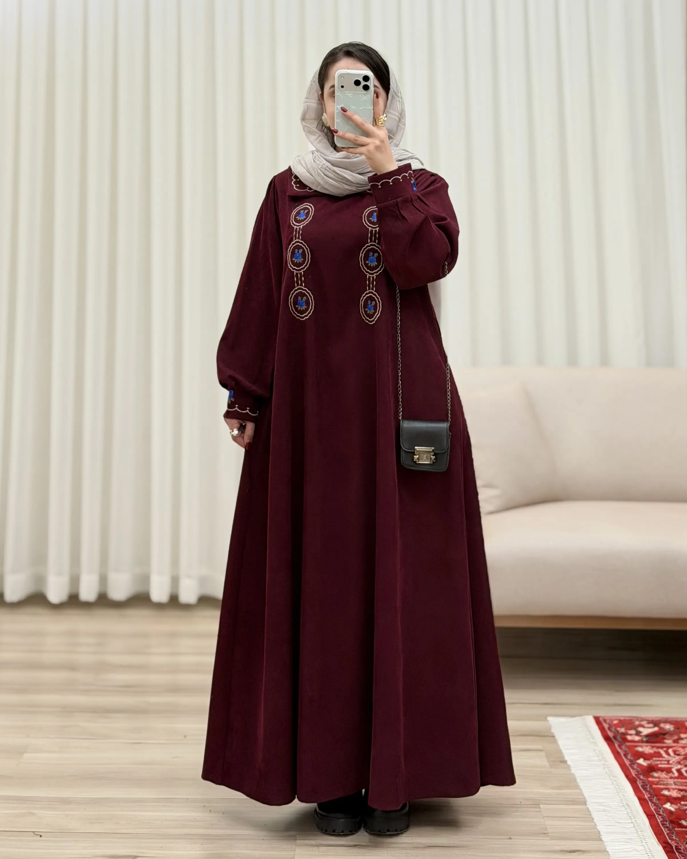 کفتان گلدوزی کبریتی مدل لادن